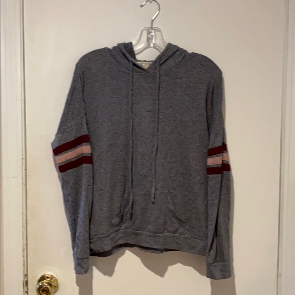 Grey hoodie